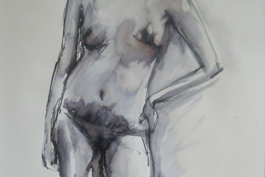 Pen and Water Sketch II