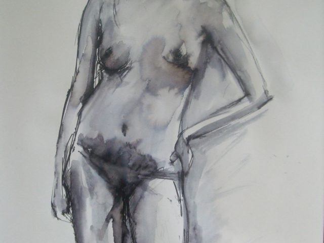 Pen and Water Sketch II