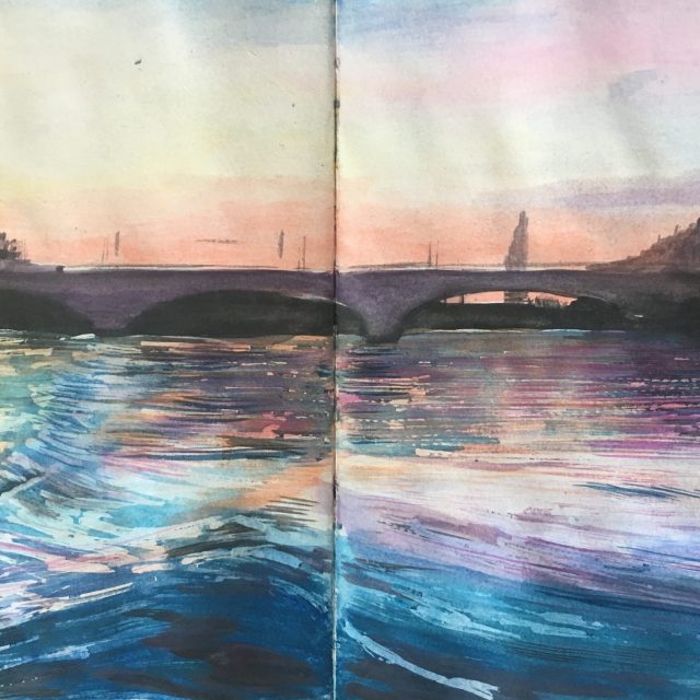 Chiswick ~ Watercolour Sketch