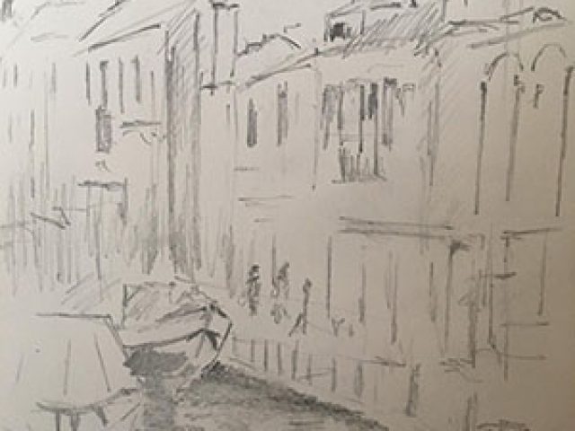 Venice ~ Graphite Sketch