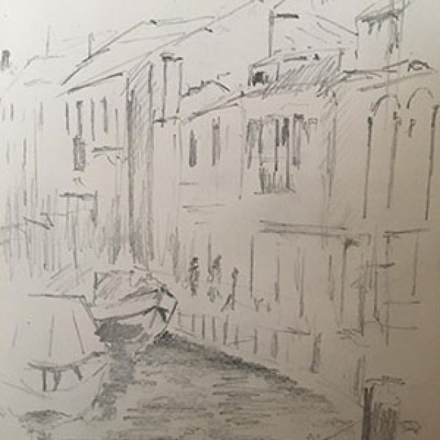 Venice ~ Graphite Sketch